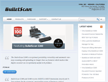 Tablet Screenshot of bulletscan.com